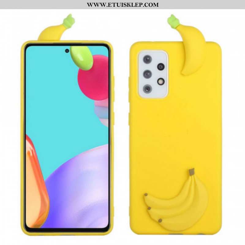 Futerały do Samsung Galaxy A53 5G Banan 3d